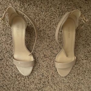 Nine West Nude Heels
